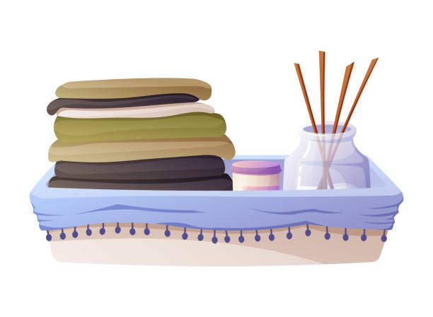 Folded Rags 100+ Perfume Tray Stock Illustrations, Royalty-Free Vector Graphics ...