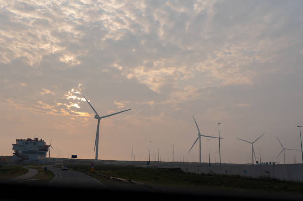 Wind turbines in the Netherlands
