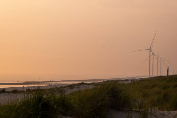 Wind turbines in the Netherlands