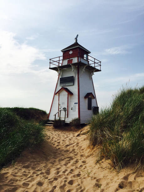 istock Beach Lighthouse in Prince Edward Island, Canada 2165395497