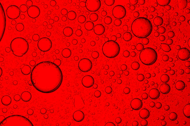 istock Macro red bubble texture close-up,red macro bubbles,Backgrounds, Abstract Backgrounds, Soda, Red, Carbonated,Beauty concept background. 2165396965