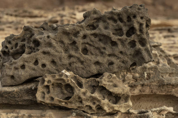 istock Sandstone Formation with Honeycomb Weathering 2165408701