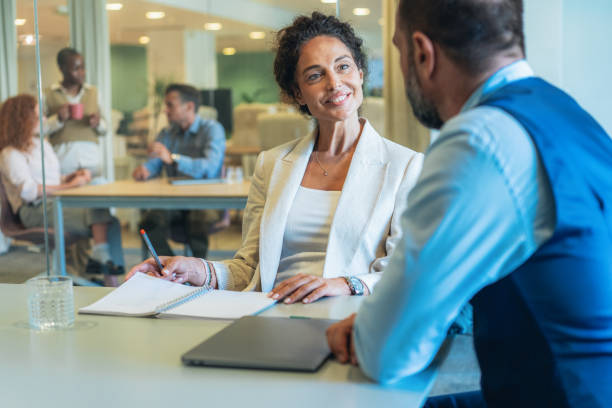 istock Business meeting in the office 2165409414