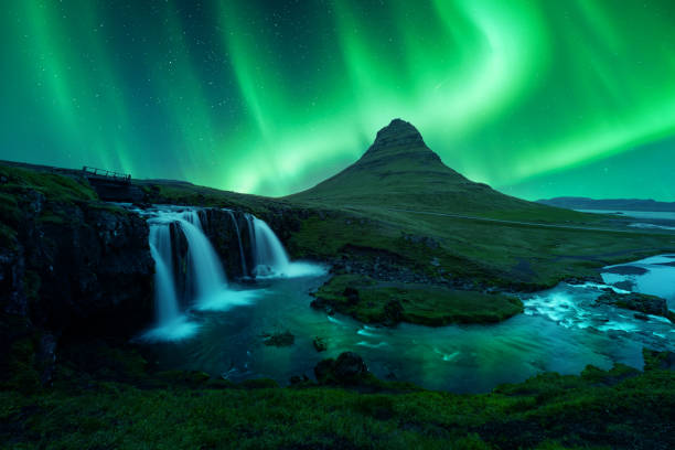 istock Northern lights over Kirkjufell mountain 2165410853