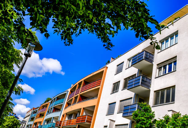istock typical facade of an apartment house 2165415875