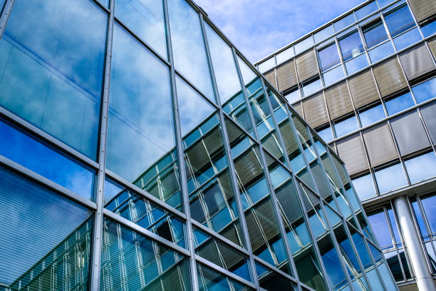 istock typical windows of an office building 2165415925