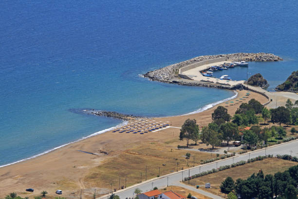 Beach Stratoni Aerial View