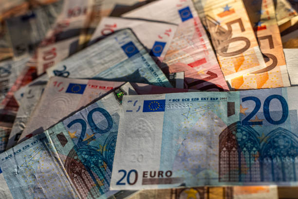 istock Focus on 20 Euro Bill 2165446475