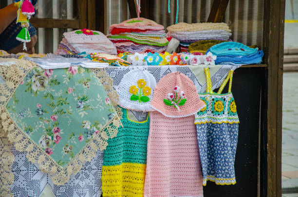 handmade crocheted and woven items for sale