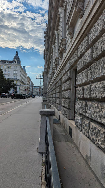 istock Typical Austrian street in downtown , Vienna, Austria 2165463712