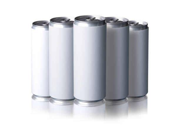 istock white metal drink cans can be made into a clean mock up 2165465537