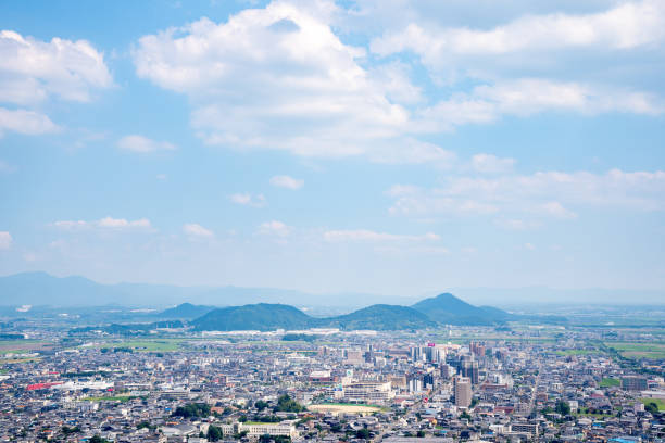 istock Nostalgic town in Japan 2165466693