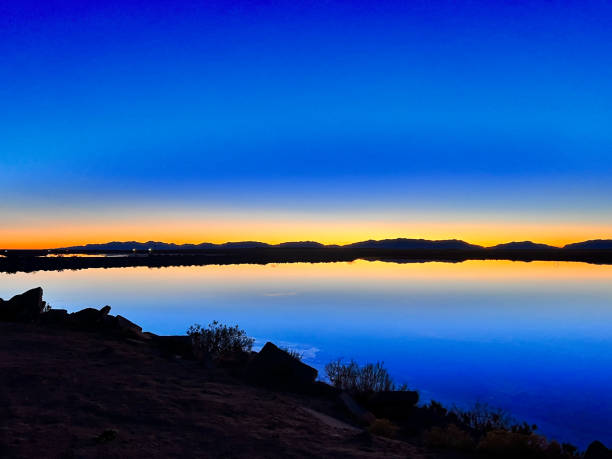 istock big pink clouds in blue sky sunset over White Sands National Park 2165472555