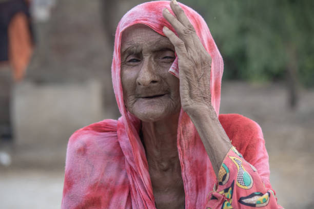 istock A helpless elderly woman 2165473075