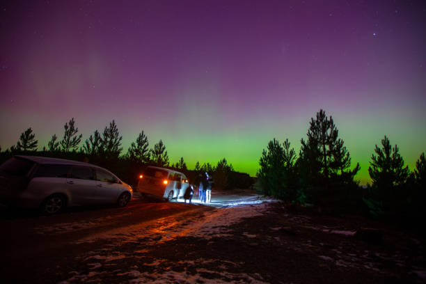 istock Aurora in Lake Tekapo 2165477507