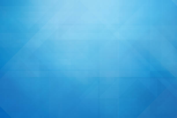 istock Abstract Modern Technology-Inspired Blue Background with Triangle and Sqaure Shapes 2165481717