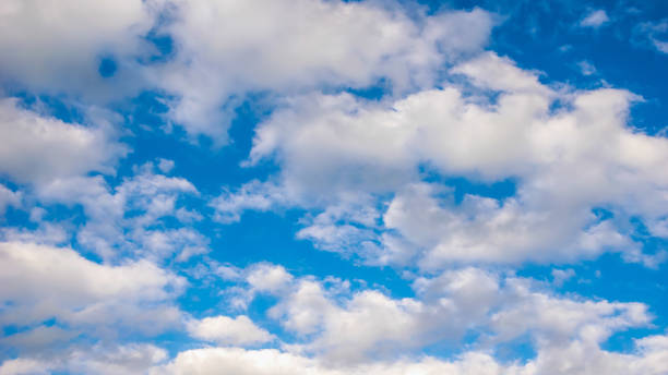istock white clouds against the background of blue sky 2165483950