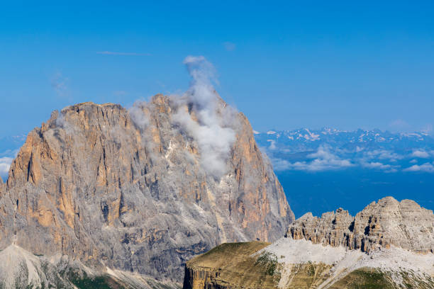 A view of Sass Pordoi - Dolomites - Italy