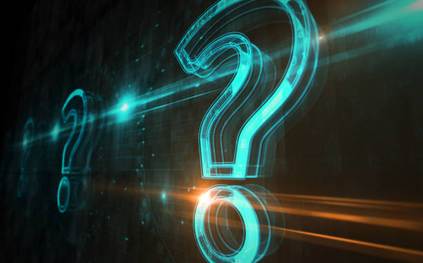 istock Question mark symbol digital concept 3d illustration 2165489190