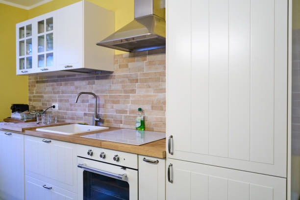 istock Interior design of a modern luxury kitchen 2165501309