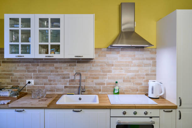istock Interior design of a modern luxury kitchen 2165501358