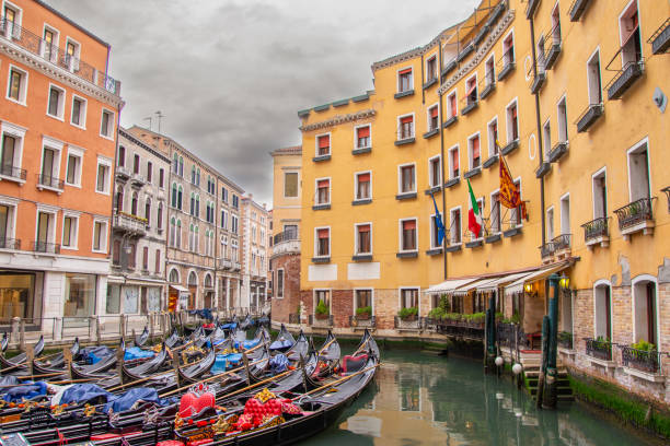Godoles of Venice, emblematic symbol of this fabulous Italian city