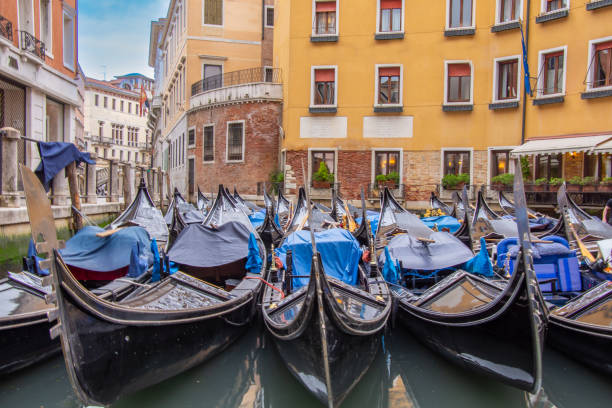 istock Godoles of Venice 2165501718