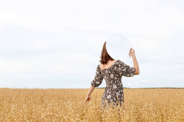 istock Surreal Mirror in the Field 2165503977