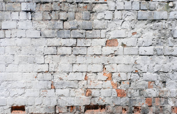 istock white painted grunge brick wall background 2165514755