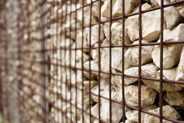istock stone wall -stone fence -limestone wall -dry wall 2165520560