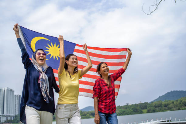 istock Malaysian supporter on Merdeka holiday 2165529160