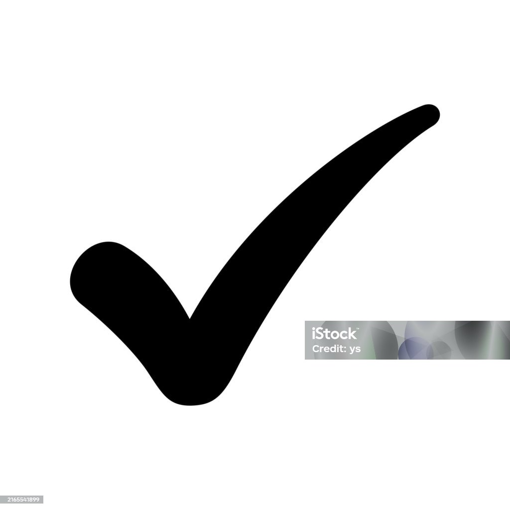 Simple checkmark icon set - Royaltyfri Bock vektorgrafik Simple checkmark icon set - Royaltyfri Bock vektorgrafik