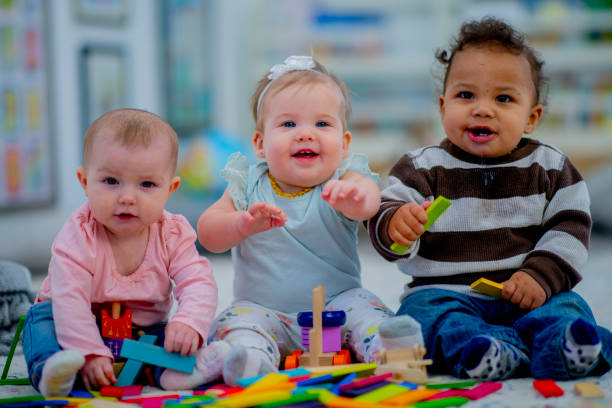 istock Daycare Friends 2165556005