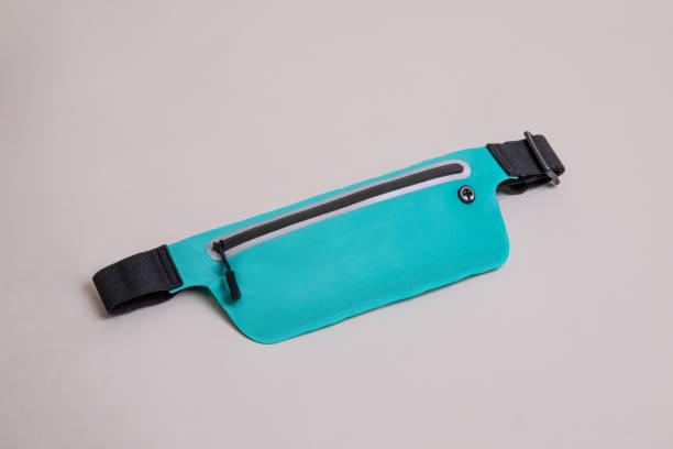 istock fabric fanny pack on beige background 2165562635