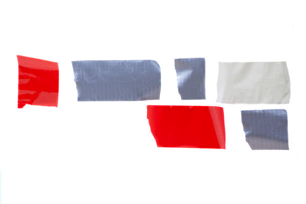 istock Different stripes of adhesive tape isolated on white background 2165565488