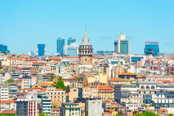 istock Galata tower in Istanbul 2165575377