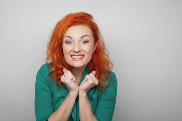 istock Beautiful young surprised woman. 2165577527