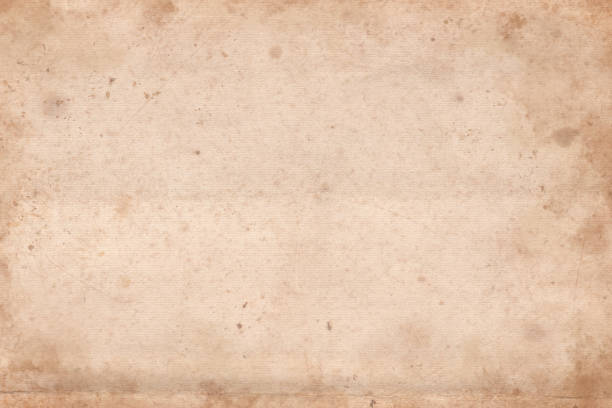 istock Old paper texture background, brown vintage paper sheet with space for text 2165580099