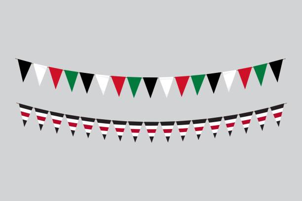 istock Flags isolated. Syria paper bunting. flags birthday, anniversary, celebrate event. 2165583733