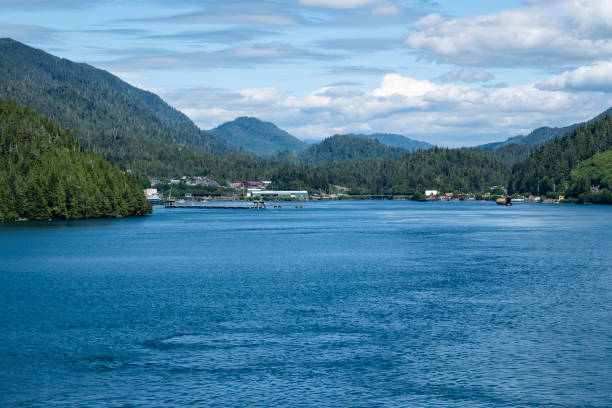 Ward Cove in Ketchikan is a newer port for cruise ships just north of Ketchikan, primarily used by Norwegian Cruise Lines.