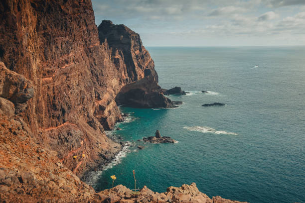 istock Hiking on Madeira Island pathways 2165590615