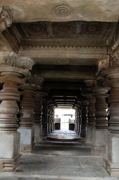 istock Part of the Harihareshwara temple in Harihar, India 2165596438