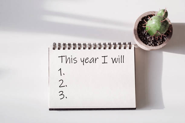 istock New Year's Resolution Planning for 2025 With a Notebook and Cactus on a Clean Desk 2165611234