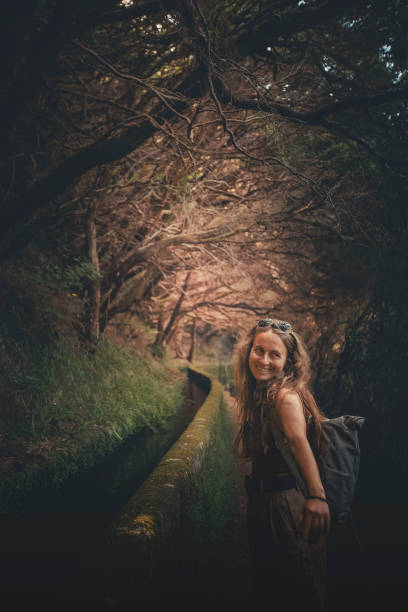 istock Hiking on Madeira Island pathways 2165614378