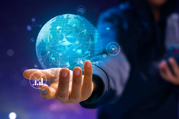 istock Internet technology and people's networks use AI to help with work, AI Learning or artificial intelligence in business and modern technology, AI technology in everyday life. 2165618555