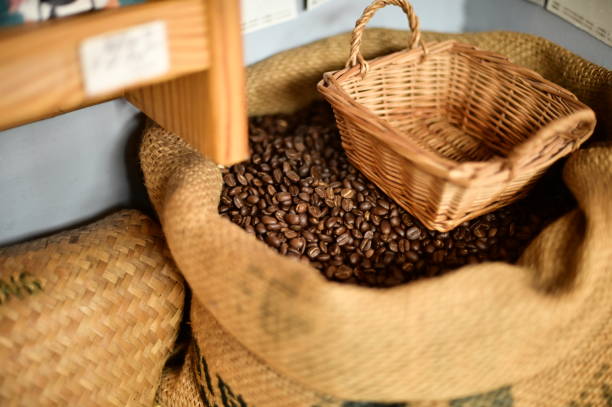 Close-Up Of Coffee Beans