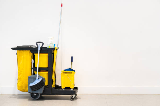 istock Cleaning service in public area. 2165635580