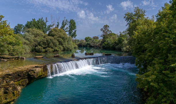 Manavgat Waterfall on the Manavgat River, Antalya, Turkiye