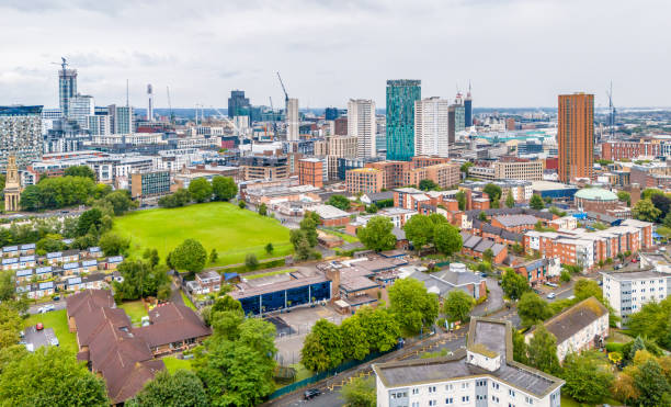 istock Mixed use buildings in Birmingham 2165653187