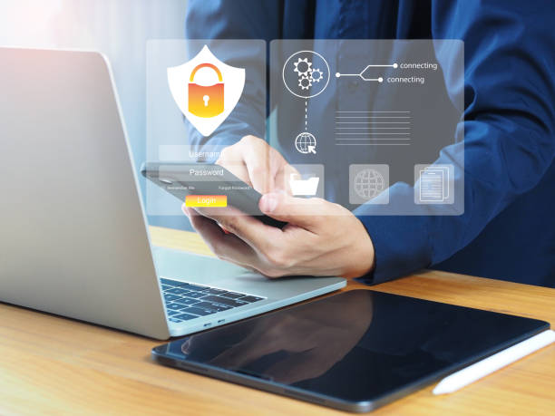 istock Cybersecurity Connecting to the Internet to keep your data safe 2165654920